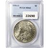 Image 1 : 1898-O Morgan Silver Dollar PCGS MS62