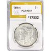 1898-S Morgan Silver Dollar PGA MS61