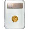 Image 2 : 1901 10K 4.5g Sweden Gold NGC MS66 Oscar II