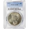 1927 Silver Peace Dollar PCGS AU58