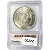 Image 2 : 1921 Morgan Silver Dollar ICG MS65