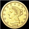 1843-O $2.50 Gold Quarter Eagle NICELY CIRCULATED