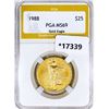 1988 $25 1/2oz American Gold Eagle PGA MS69
