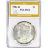 1904-O Morgan Silver Dollar PGA MS65