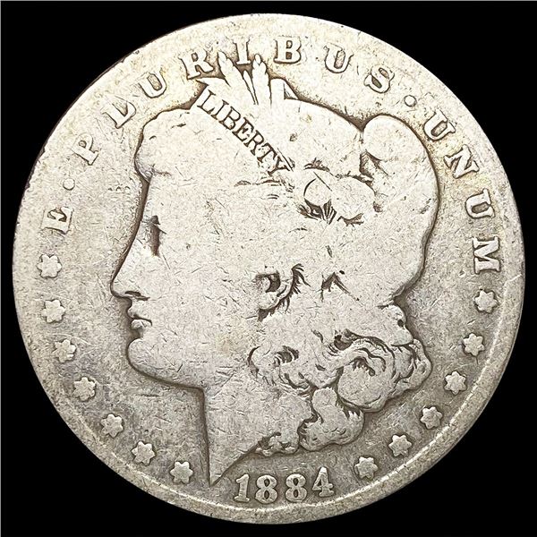 1884-CC Morgan Silver Dollar NICELY CIRCULATED