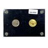Image 1 : 1937 & 2008 Buffalo Nickel Set w/ 1/4oz Gold $10