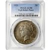 Image 1 : 1921 Silver Peace Dollar PCGS AU50 High Relief