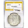 Image 1 : 1899-S Morgan Silver Dollar PGA MS63