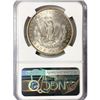 Image 2 : 1883-CC Morgan Silver Dollar NGC MS62