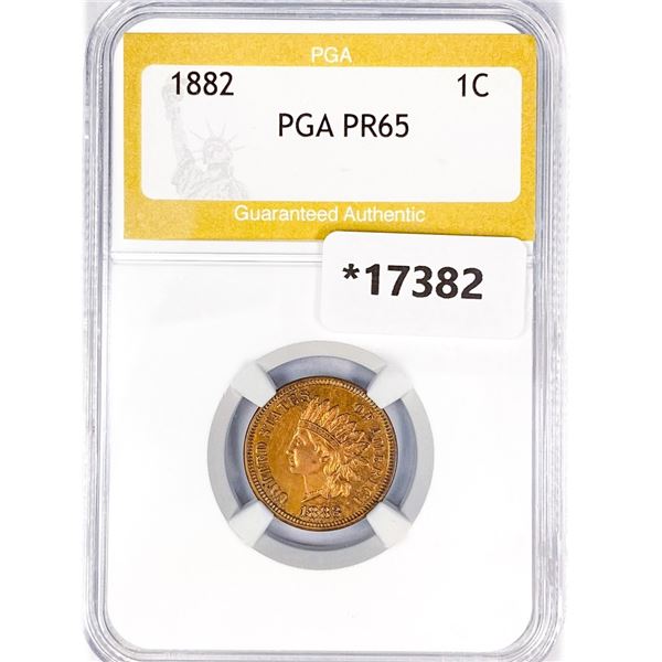 1882 Indian Head Cent PGA PR65