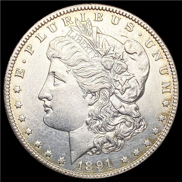 1891-CC Morgan Silver Dollar UNCIRCULATED