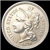 Image 1 : 1878 Nickel Three Cent UNCIRCULATED
