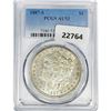 Image 1 : 1887-S Morgan Silver Dollar PCGS AU53
