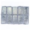 Image 1 : Asahi Refining 1oz Silver Bars (10 Items) BU