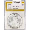 Image 1 : 1999 American Silver Eagle PGA MS70