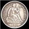 Image 1 : 1860-O Seated Liberty Half Dime NICELY CIRCULATED