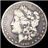 Image 1 : 1890-CC Morgan Silver Dollar NICELY CIRCULATED