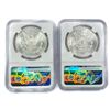Image 2 : 1882-S Set (2) Morgan Silver Dollar NGC MS62