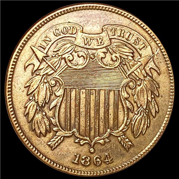 1864 Two Cent Piece UNCIRCULATED