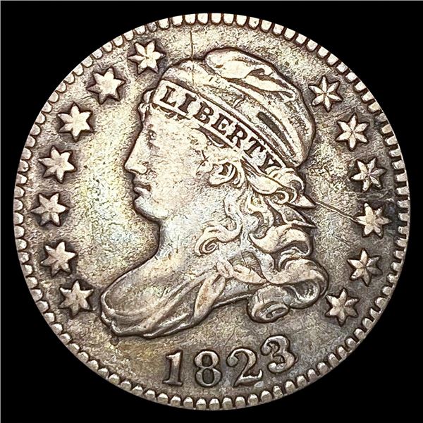 1823 Capped Bust Dime LIGHTLY CIRCULATED