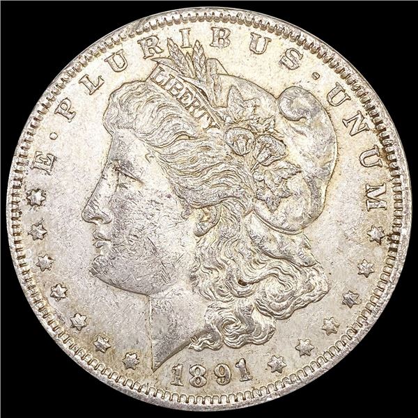 1891-O Morgan Silver Dollar CLOSELY UNCIRCULATED