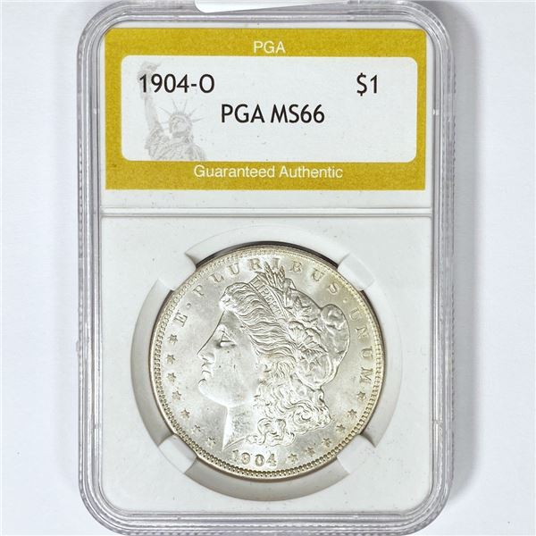 1904-O Morgan Silver Dollar PGA MS66