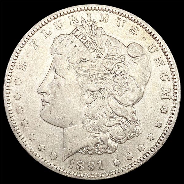 1891-O Morgan Silver Dollar NEARLY UNCIRCULATED