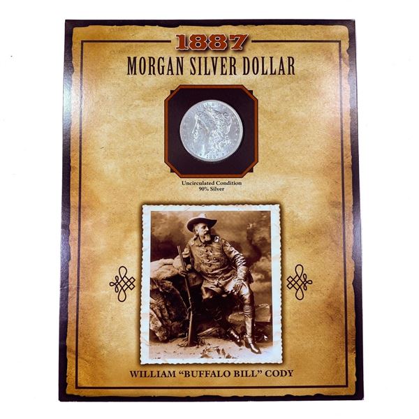 1887 Morgan Silver Dollar UNC
