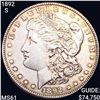 Image 1 : 1892-S Morgan Silver Dollar UNCIRCULATED