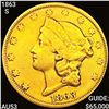 Image 1 : 1863-S $20 Gold Double Eagle HIGH GRADE