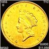 Image 1 : 1855-O TY2 Rare Gold Dollar UNCIRCULATED