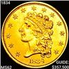 Image 1 : 1834 $2.50 Gold Quarter Eagle UNCIRCULATED