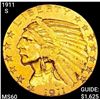 Image 1 : 1911-S $5 Gold Half Eagle UNC