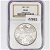 Image 1 : 1881-S Morgan Silver Dollar NGC MS63