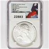 Image 1 : 2018 John Adams 1oz Silver Medal NGC MS70