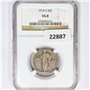 Image 1 : 1919-S Standing Liberty Quarter NGC VG8