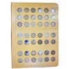 Image 2 : 1892-1916 Barber Dime Book (66 Coins)