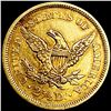 Image 2 : 1854 $2.50 Gold Quarter Eagle UNCIRCULATED