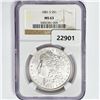Image 1 : 1881-S Morgan Silver Dollar NGC MS63