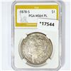 Image 1 : 1878-S Morgan Silver Dollar PGA MS64 PL