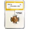Image 1 : 1927-D Wheat Cent PGA MS65+ RED
