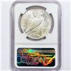 Image 2 : 1923-D Silver Peace Dollar NGC AU58