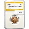 Image 1 : 1888 Indian Head Cent PGA PR66 RED CAMEO