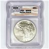 Image 1 : 1923 Silver Peace Dollar ICG MS65