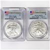Image 1 : 2009, 2021 Ty 2 Set (2) ASE PCGS MS70