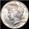 Image 1 : 1921 Silver Peace Dollar LIGHTLY CIRCULATED