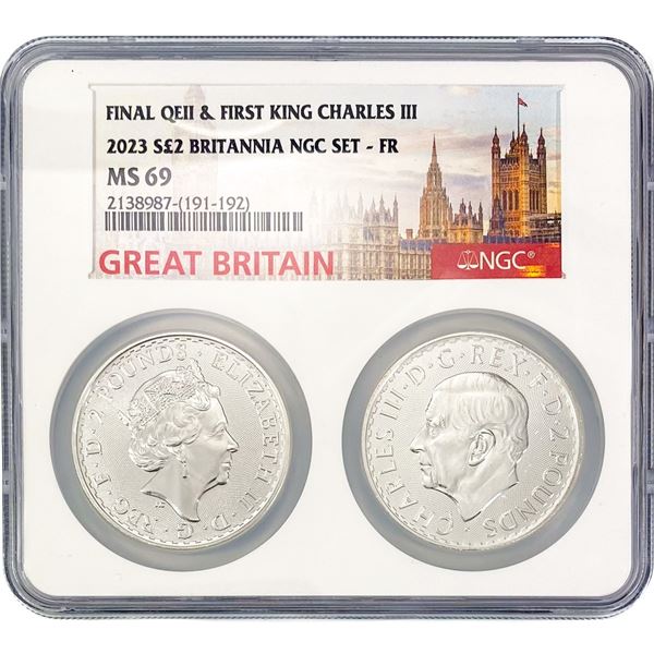 2023 Final Queen Elizabeth II First King Charles