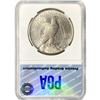 Image 2 : 1921 Silver Peace Dollar PGA MS65 High Relief