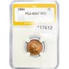 Image 1 : 1884 Indian Head Cent PGA MS67 RED