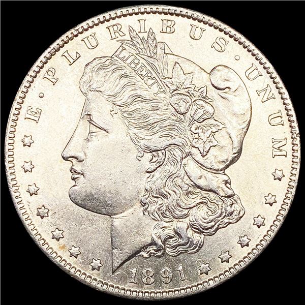 1891-S Morgan Silver Dollar UNCIRCULATED